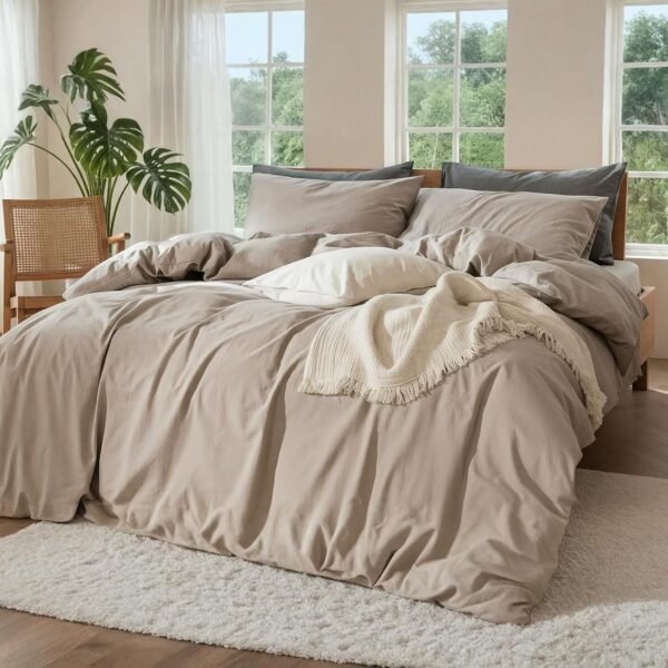 Cool, Breathable, And Durable Pure Linen 4-Piece Sheet Set